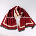 long and warm plian 100% cotton shawl